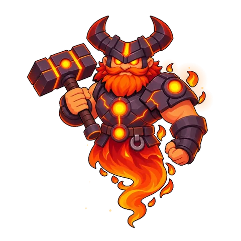 The lava blacksmith of Molten Core